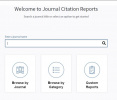 تغییر آدرس پایگاه  آنلاین JCR  ( مجلات Impact Factor )